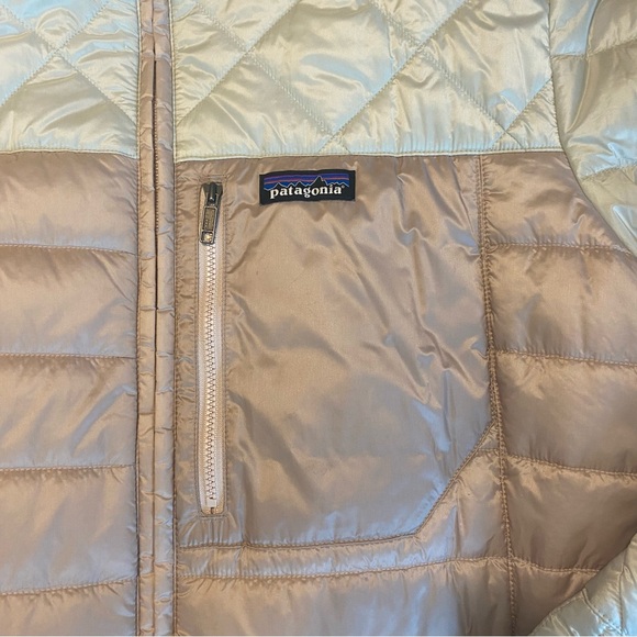 Patagonia Radalie Puffer Jacket Shroom Taupe Size XL - Picture 2 of 10